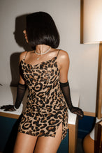 Load image into Gallery viewer, DAUGHTER COLLECTION LEOPARD SLIP DRESS