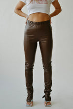 Load image into Gallery viewer, LEATHER LEGGINGS
