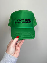 Load image into Gallery viewer, LUCKY GIRL SYNDROME TRUCKER HAT