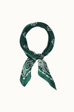 Load image into Gallery viewer, LUCKY GREEN SATIN BANDANA