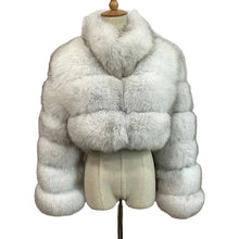 Load image into Gallery viewer, DAUGHTER FAUX FUR CROP COAT