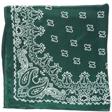 Load image into Gallery viewer, LUCKY GREEN SATIN BANDANA