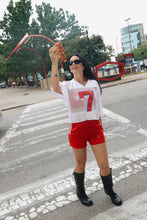 Load image into Gallery viewer, VINTAGE RED BLUE JERSEY