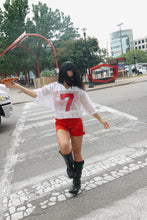 Load image into Gallery viewer, VINTAGE RED BLUE JERSEY