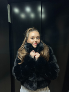 DAUGHTER LUXE FAUX FUR COAT