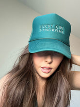 Load image into Gallery viewer, LUCKY GIRL SYNDROME TRUCKER HAT