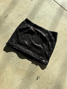 MICRO MINI SEQUIN SKIRT